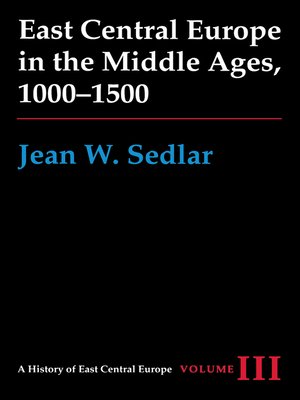cover image of East Central Europe in the Middle Ages, 1000-1500